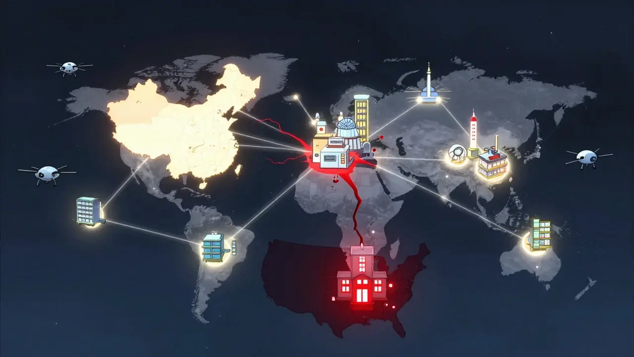 A fragile global supply chain network collapsing, with two main factories failing and U.S. hospitals losing access to medicines.