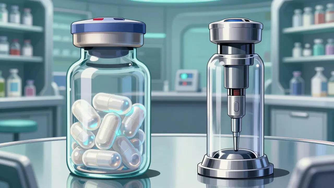 Comparison of robotic canisters for tablets and cream medications